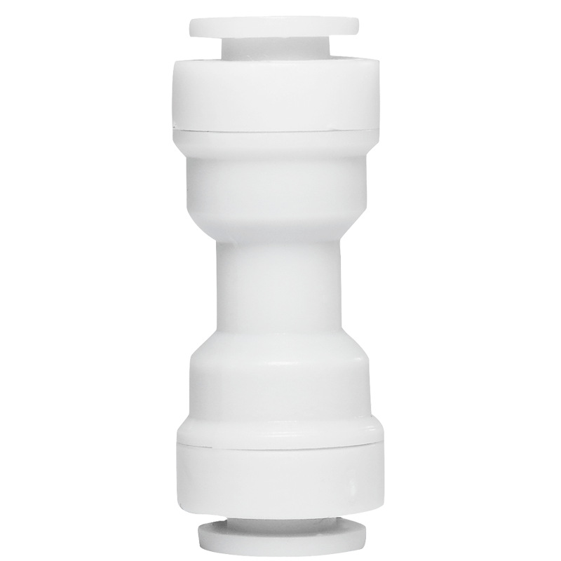 Accesorios de purificador de agua recta conector 2 puntos accesorios de purificador de agua de conexión rápida 2 puntos grifo accesorios de purificador de agua de tubería de agua PE