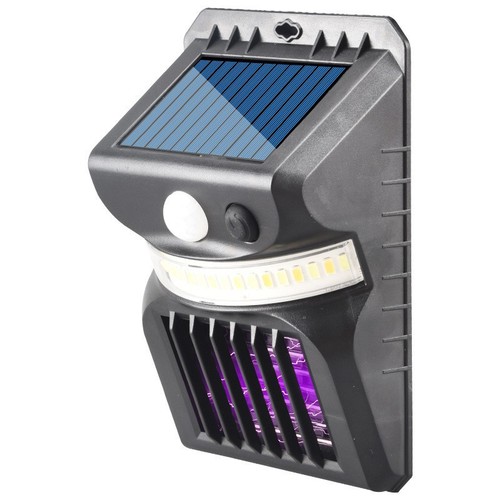 Cross-border New Solar Mosquito Killing Wall Lamp Waterproof LED Garden Lamp Intelligent Human Body Sensing Stair Lamp Mosquito Catcher