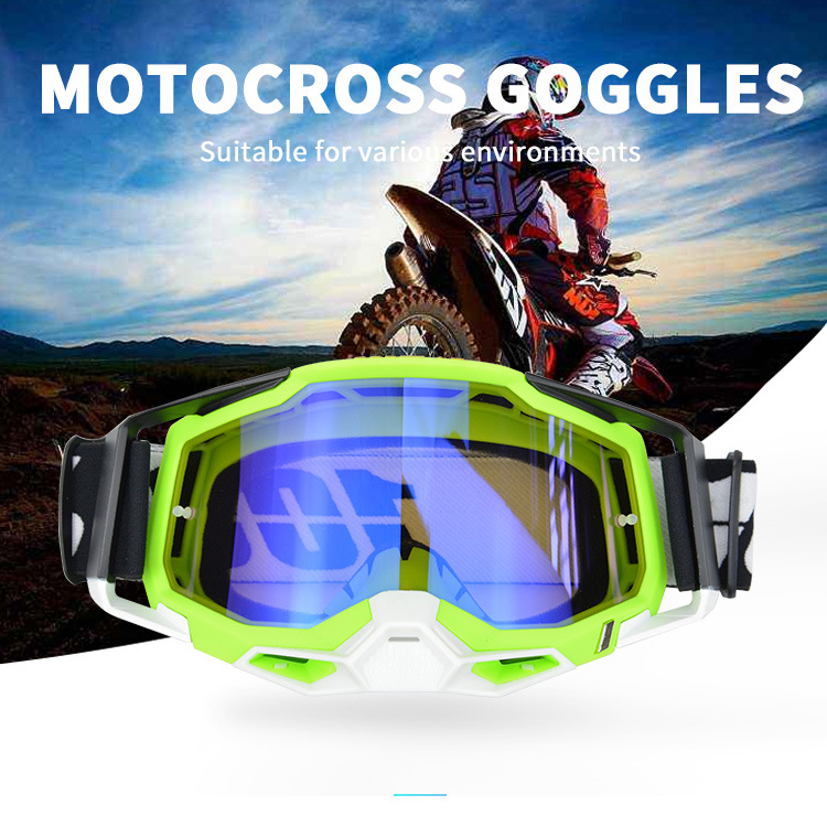 2023 New Colorful Motorcycle Windshields, High Definition Speed Windproof Sandproof, UV Resistant Off Road Helmet and_voghion.com