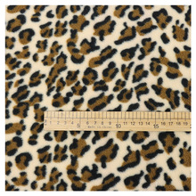 加工定制印花摇粒绒  几何迷彩豹纹拉毛布 玩具卫衣箱包面料