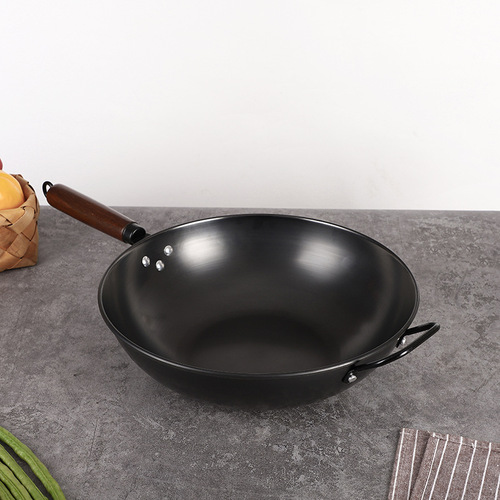 Tao Jing Non-stick Stainless Steel Frying Pan Non-stick Oil-free Coating-Free Household Cooking Pan Wholesale Promotion Gift Pan General Merchandise