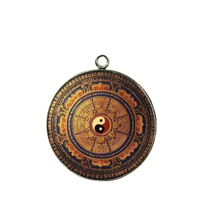 Pendant, accessory, keychain, 30mm, with gem