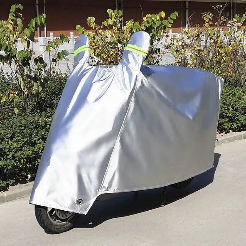 Electric Vehicle Rain Cover, Sun Protection Cover, Rain Cover, Motorcycle Battery Car, Waterproof Rain Cover, Car Cover, Universal for All Seasons