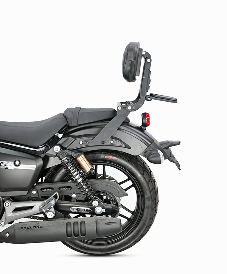 Muscle car Wolf applicable to saikelon RA401 multi-function folding backrest adjustable backrest modified tail shelf tail
