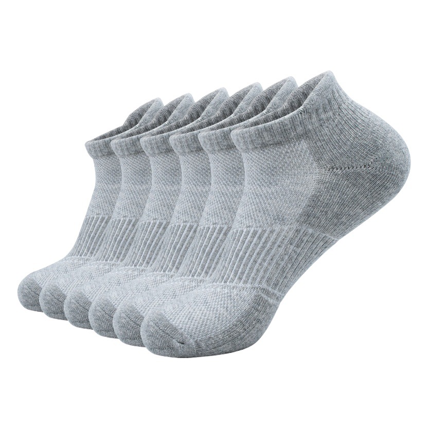 Calcetines deportivos toalla engrosada toalla inferior calcetines cortos para correr absorción de humedad calcetines desodorantes de baloncesto de élite transpirable calcetines de algodón peinado