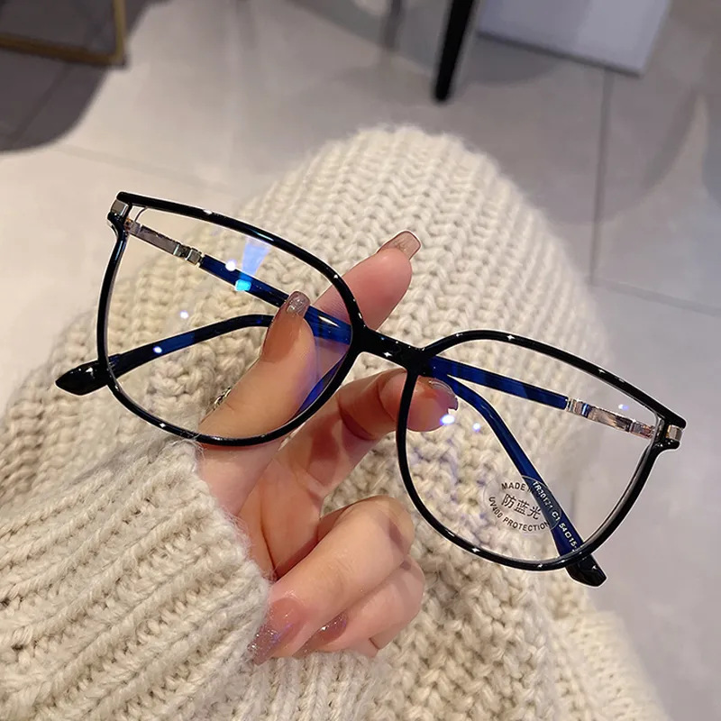 Moda versátil viejas gafas de flores red explosión anti-luz azul gran marco gafas de mujer gafas de flores elegantes de alto valor