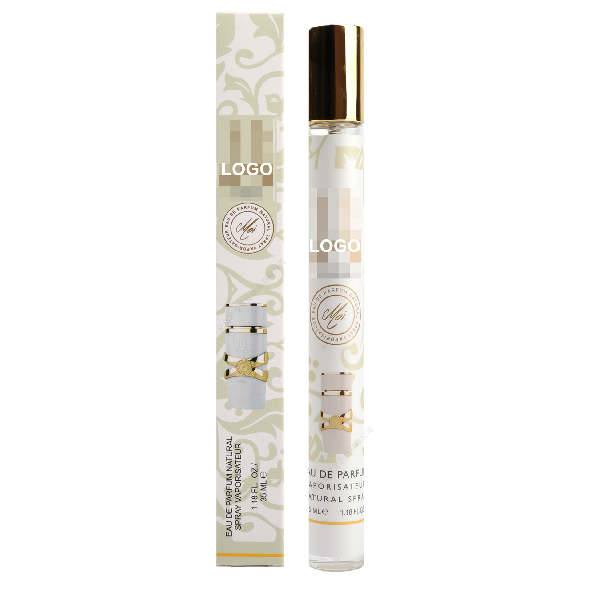 Perfume de comercio exterior transfronterizo 35ml tubo de ensayo fragancia duradera LQY3516 fabricante de fragancia árabe al por mayor