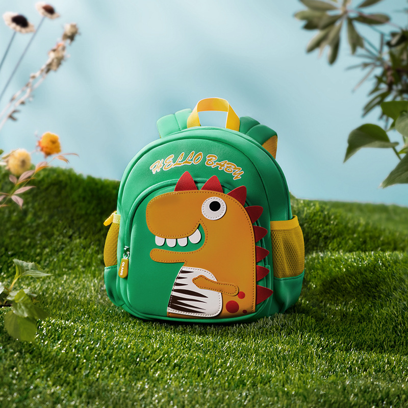 Little Yellow Duck Kindergarten Mochila para hombres y mujeres 1-3-6 años de edad Mochila de dibujos animados para niños transpirables