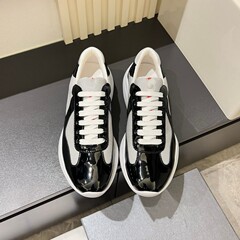 P's メンズ スポーツシューズ カジュアルシューズ ヘッドレイヤー 牛革 カップルモデル パテントレザー 夏 通気性 メッシュ 光沢