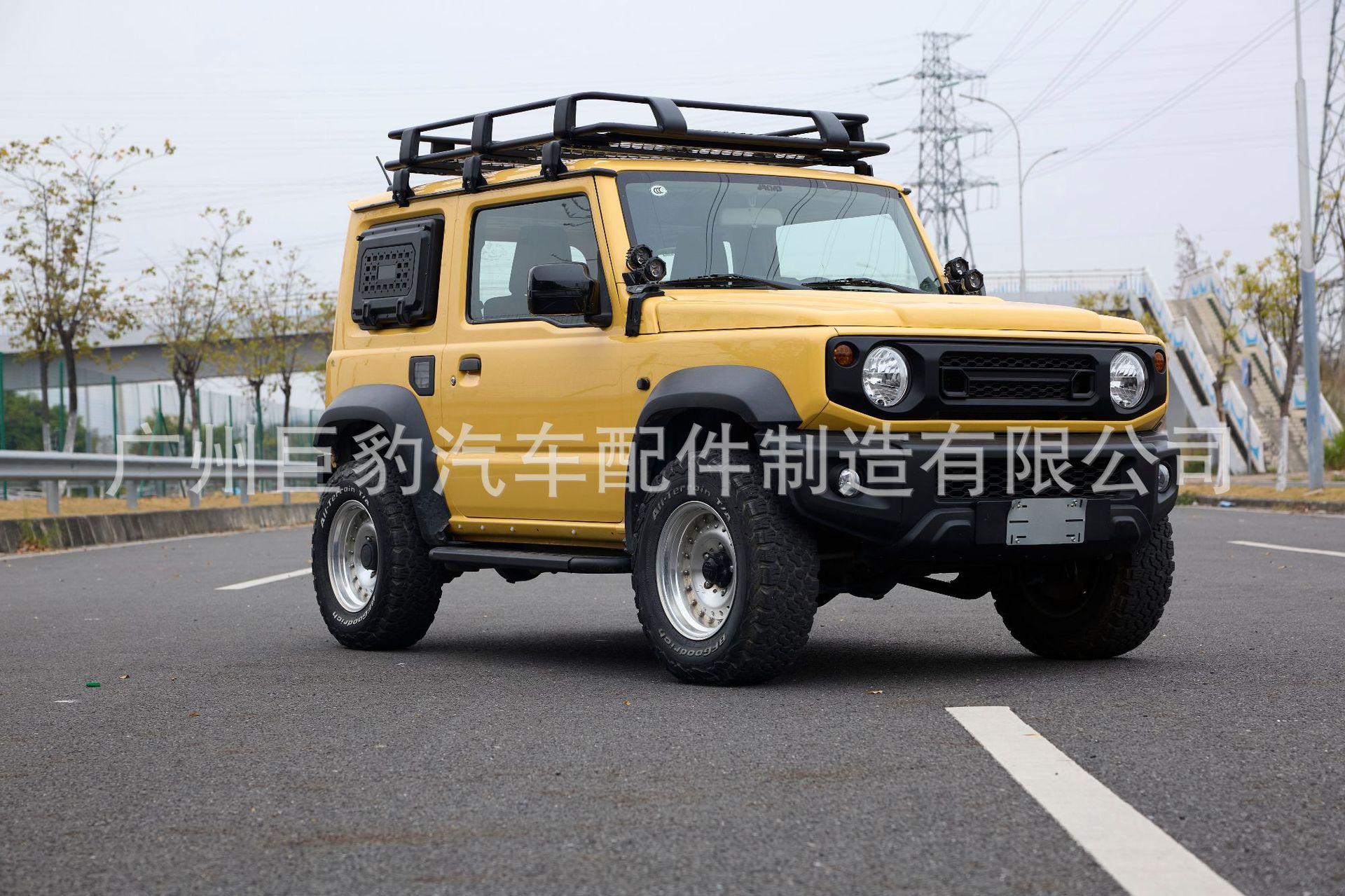 New Jimny Roof Rack Luggage Frame Jimny Modification Parts Full Frame and Half Frame Two Styles