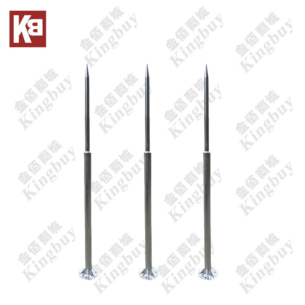 单针热镀锌避雷针 家用避雷针  厂房避雷针 单针耐腐避雷针