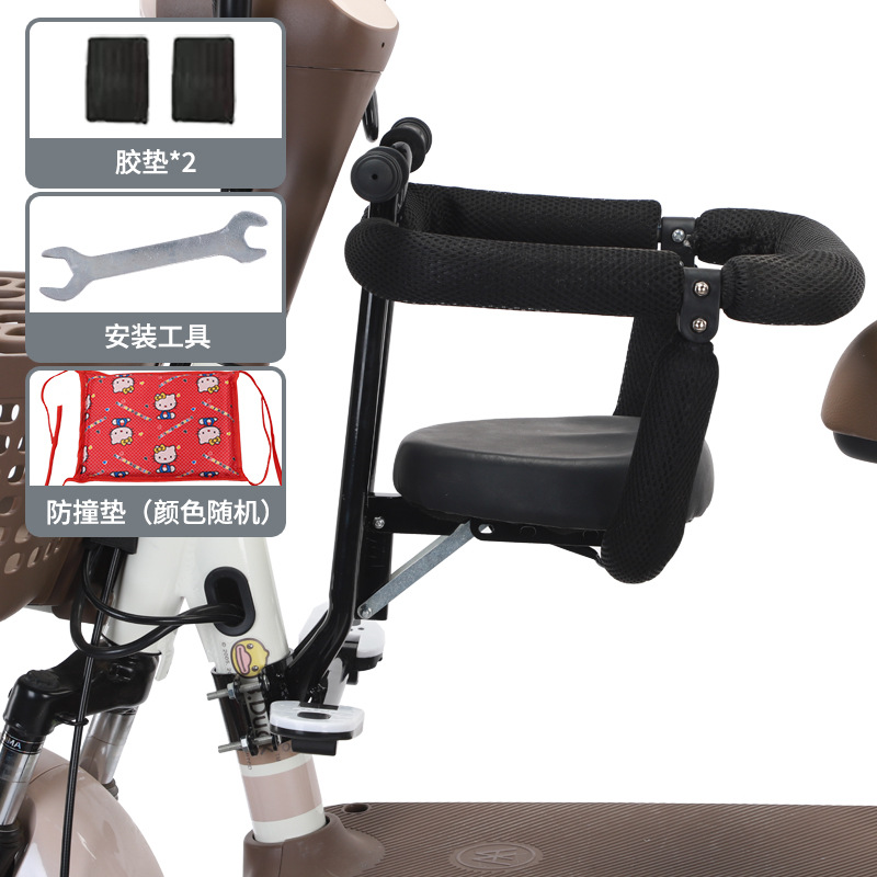 Battery car universal baby seat electric car child safety mount scooter child stool free binding chair