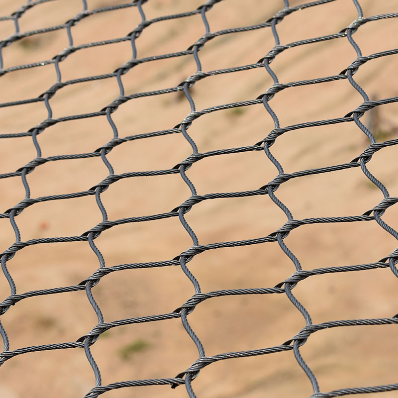 不锈钢绳网钢丝绳防护网高空防坠网楼梯防护井窖防护304安全网