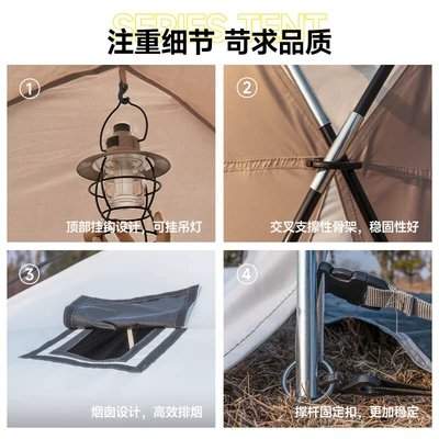 Tent Outdoor Rainproof Overnight, Avtomobil yan çətirləri