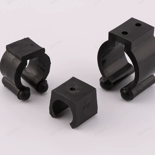 Plastic pool table accessory clips, multi-size (18–38 mm), single & double hole options