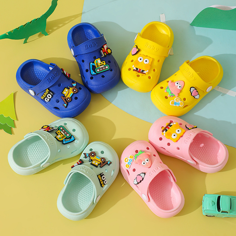 Summer Children's Cave Shoes Women's Sandals and Slippers Boys and Girls Bathroom Non-slip Baby Cave Shoes Kids Cartoon Cute Summer Children's Cave Shoes Women's Sandals and Slippers Boys and Girls Bathroom Non-slip Baby Cave Shoes Kids Cartoon Cute