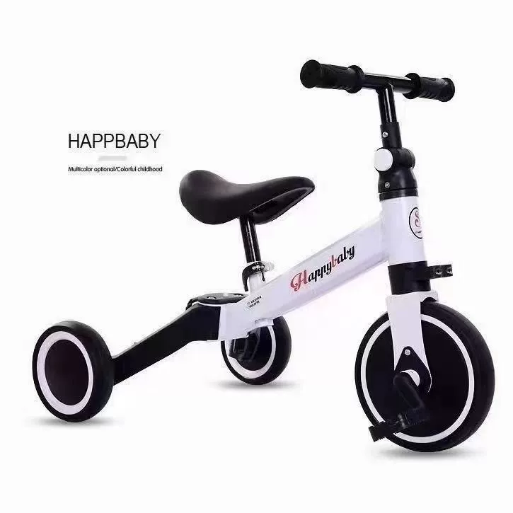 Children's folding walker, three-wheel bike, 1-3-5 years, three in one