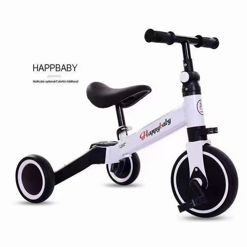 Baby Trike for 1-3-5 Year Olds, 3-in-1 Folding Walk-behind Tricycle for Toddlers and Kids