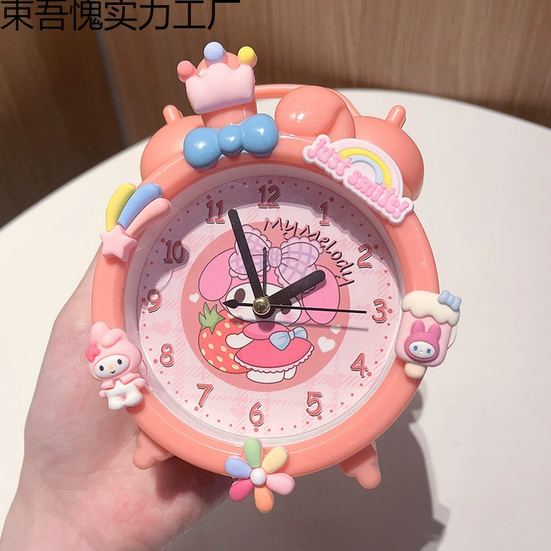 Новый мультяшный детский будильник креативные милые настольные часы студенты встают