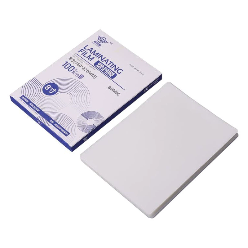 Полиэтиленовая пленка A5 8C фото Защитная карточная пленка полиэтиленовая пленка Документ 8-дюймовая фото защитная пленка