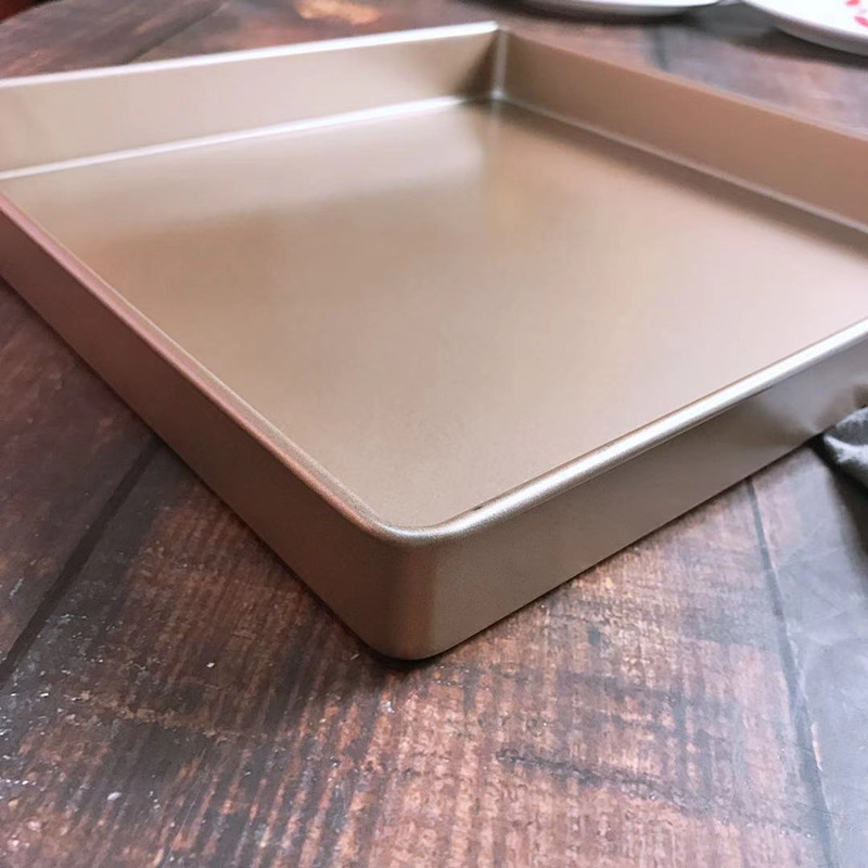 Hua Nian 11-inch Square Deep Baking Pan Snowflake Candy nougat cookies mooncake baking mold oven use