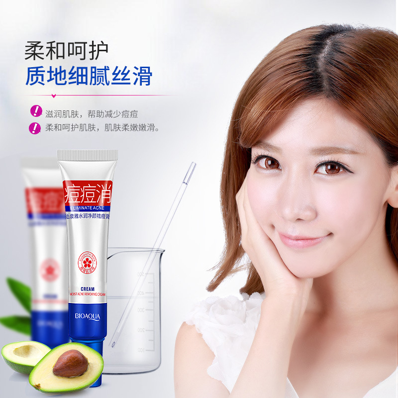 Crema Facial Anti-Acné e Hidratante, Anti-Acné, Hidratante, para Rostro