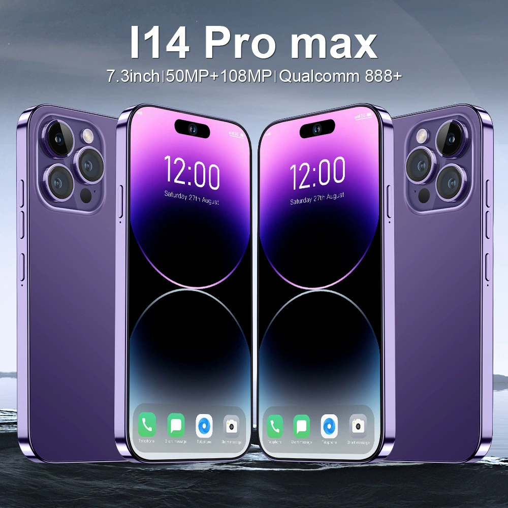Смартфон i14 (Intel Core), 7,3-дюймовый широкий дисплей, 4G, варианты 16+1T