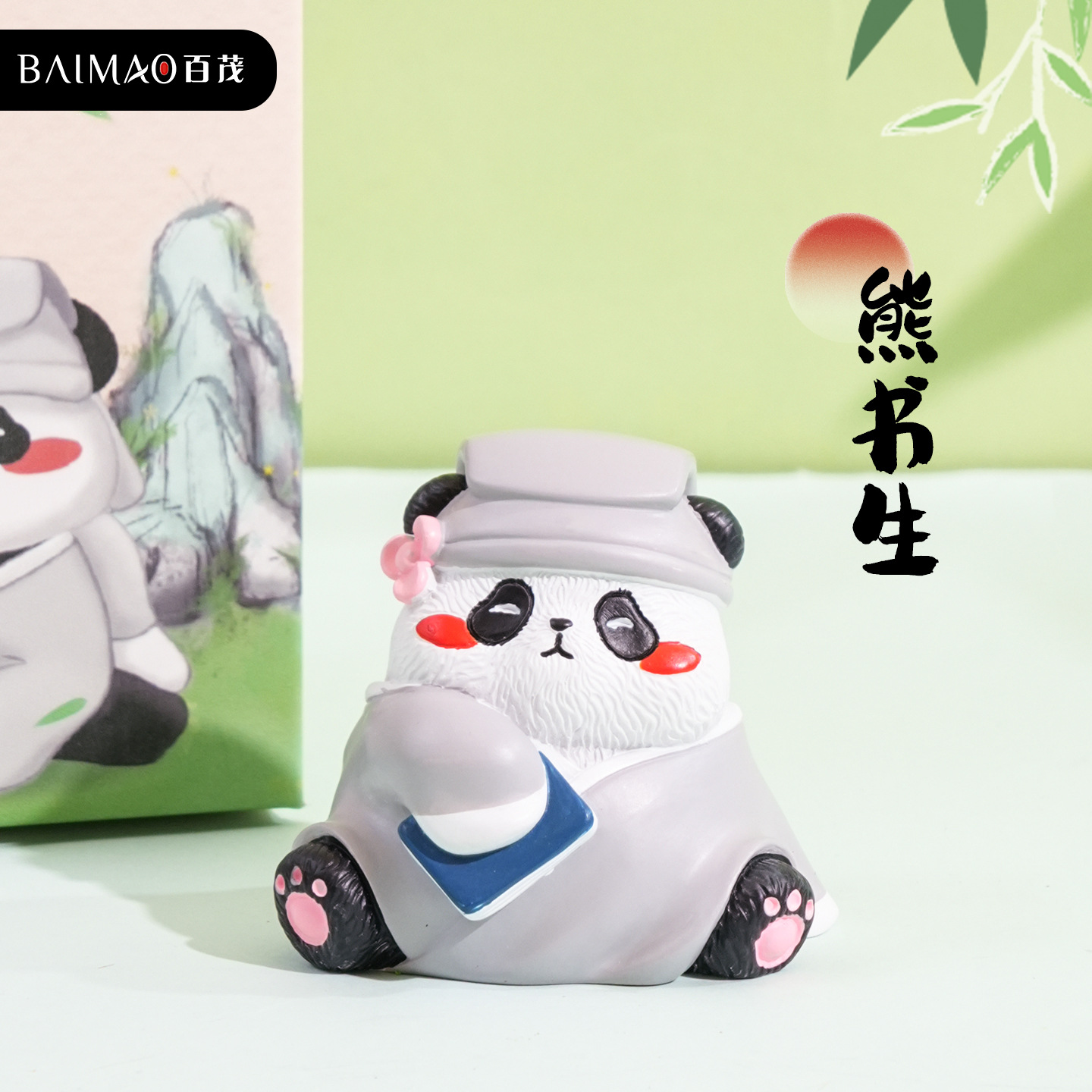 팬더 강호 시리즈 장식품 - Xiong Shusheng