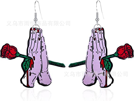 acrylic earrings