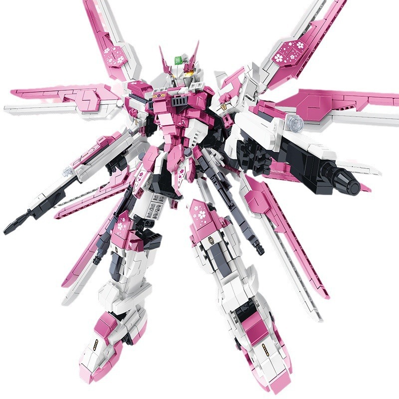 Compatible con LEGO guochuang mecha modelo de alta dificultad montaje bloques de construcción de juguete para niños robot regalo de cumpleaños al por mayor