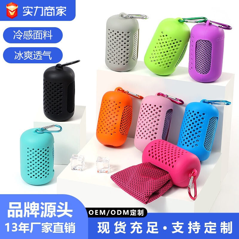 Summer Ice Silk Cooling Sports Towel, Outdoor Fitness Cooling Towel, Quick-Drying Cooling Towel, Women's Wrist Sweat Towel】