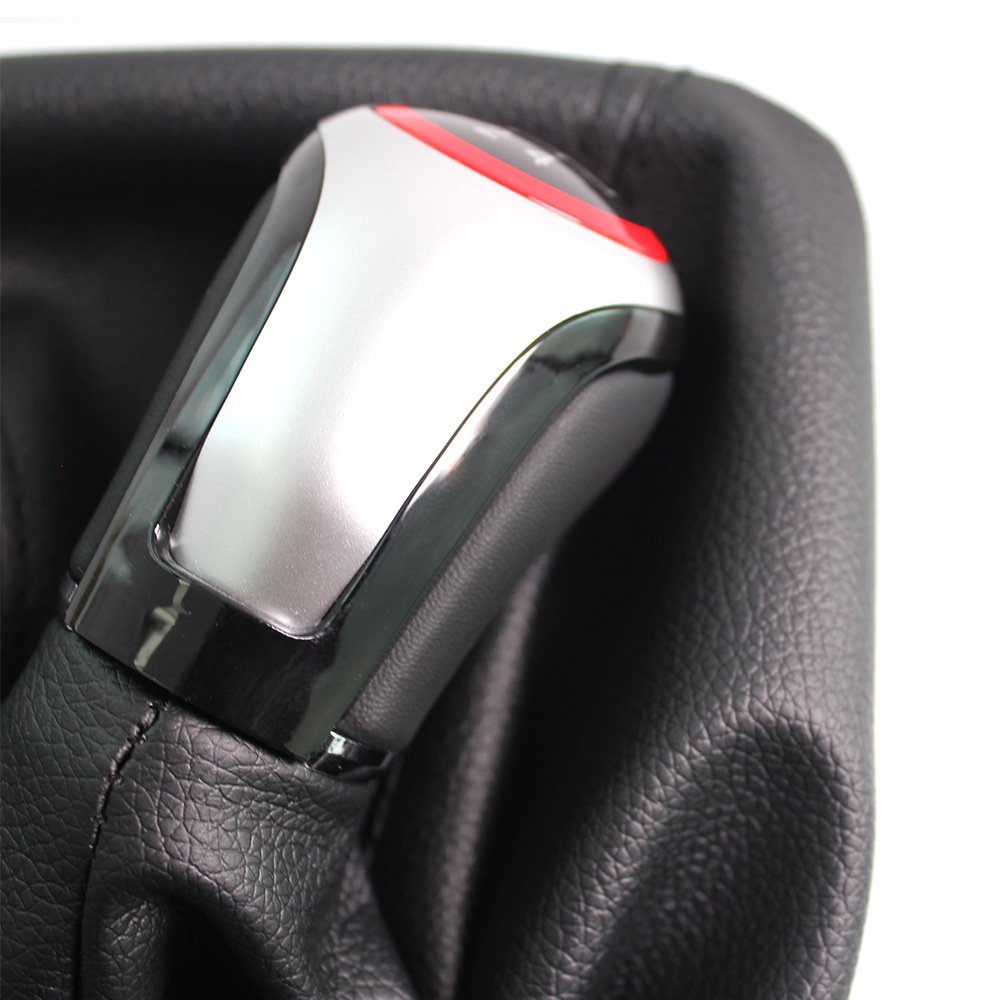 Gear Handle Customization Suitable for Skoda Octavia A5 A6 Car Gear Head Shift Handball Dust Cover Accessories