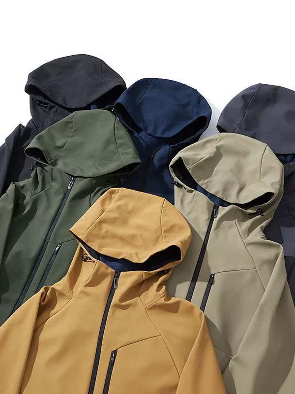 Travel waterproof windproof breathable autumn fleece tactics climbing jacket