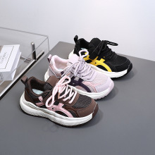 儿童鞋批发2025新款韩版中大男童运动鞋女童阿甘鞋3538