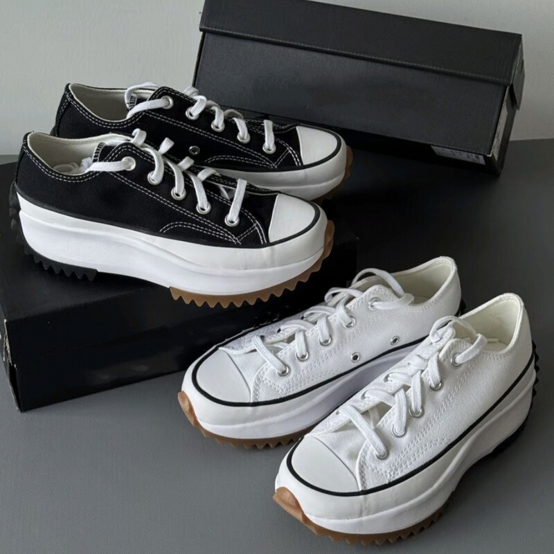 Putian shoes, Meiqi Converse, serrated Run Star Hike, thick-soled, low-top, comfortable canvas shoes for men and women Putian shoes, Meiqi Converse, serrated Run Star Hike, thick-soled, low-top, comfortable canvas shoes for men and women