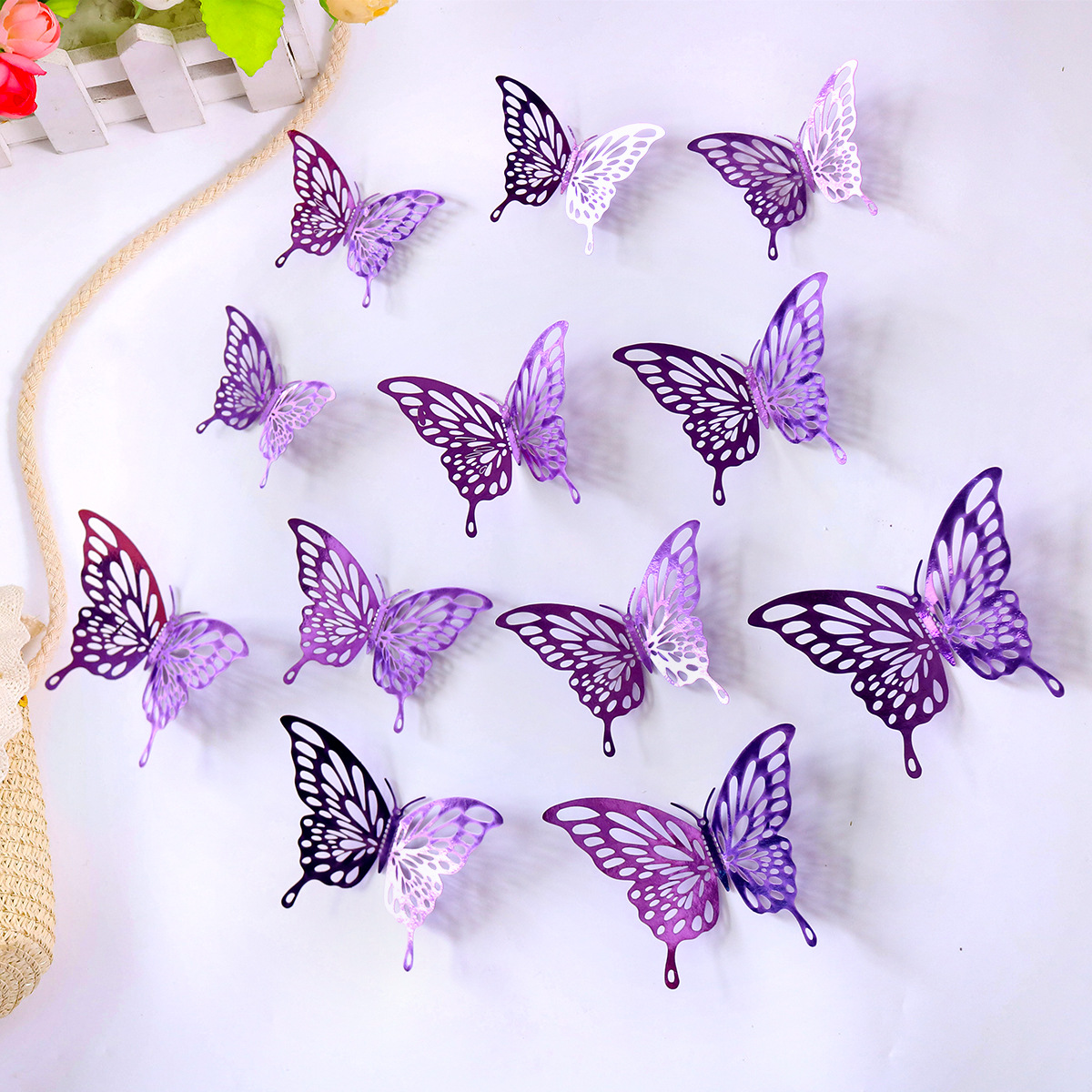 单层蝴蝶-紫色1款