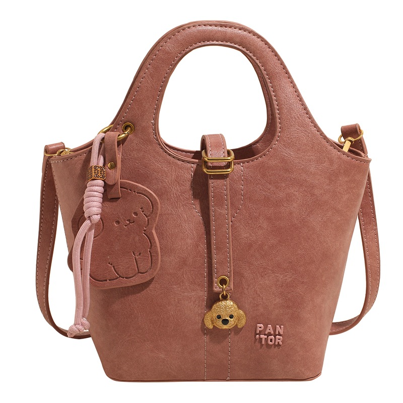 Moda coreana portátil bolso de cubo de agua para mujeres 2025 nuevo nicho simple bolso de hombro de alto nivel bolso de mochila versátil