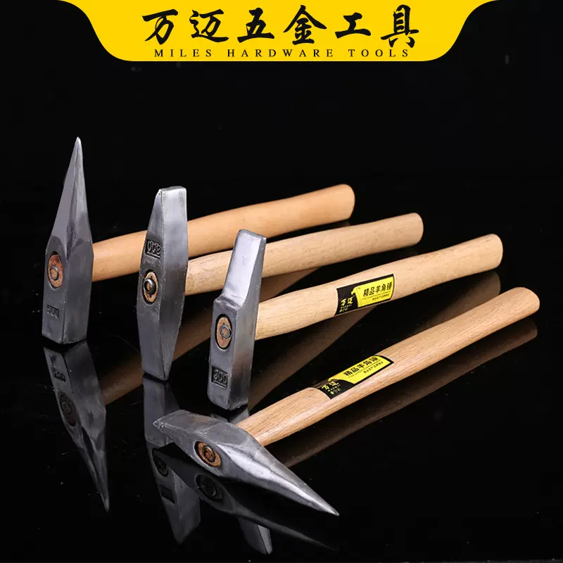 厂家货源敲锈锤 子鸭嘴锤电焊锤工地敲击工具木柄钳工锤子