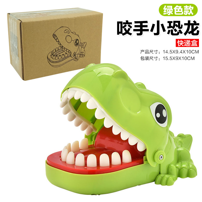 Mini dedo de mordida transfronteriza juguetes de dinosaurio multiarticulados móviles T. rex nuevo modelo especial bolsas al por mayor