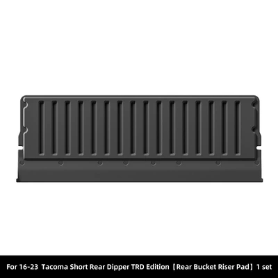Mats, Rear Bucket Mats, Modelə uyğun ayaqaltı - 16-23-toyota-tacoma-tacoma-long-and-short-rear-bed-side-panels-diamond-pattern