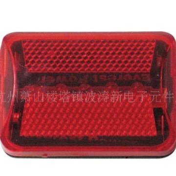 BOTAOE波涛IC电子元件厂供自行车上用的安全尾灯闪灯夜晚一闪一闪