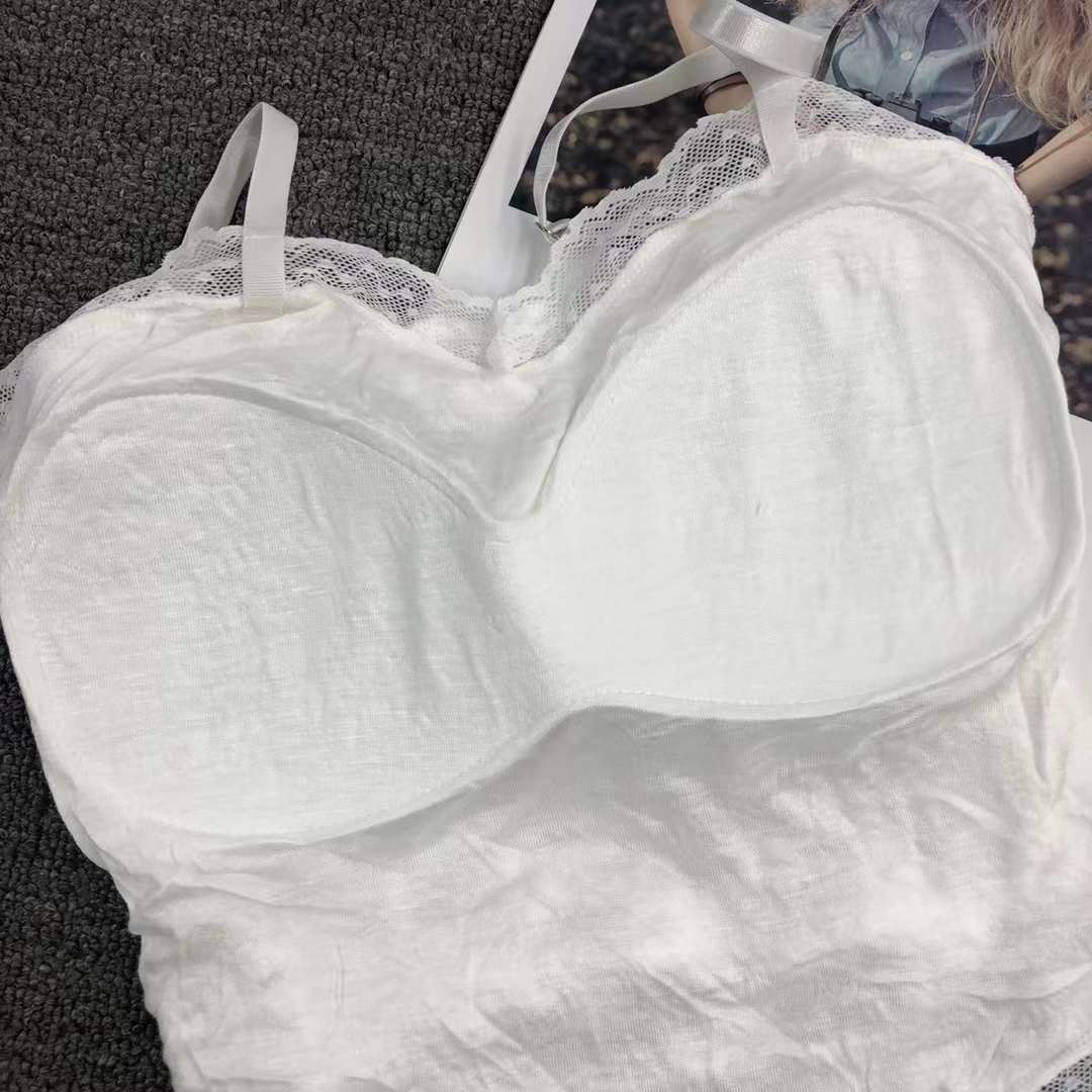Nueva línea de encaje alta calidad belleza espalda chaleco las mujeres yoga sujetador deportes ropa interior al por mayor image 5