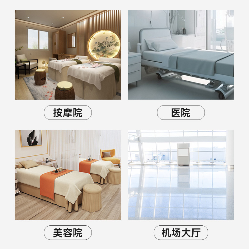 ステンレス鋼の病院スクリーン可動厚みのあるパーティション折りたたみスクリーンクリニック保健センター美容院医療スクリーン