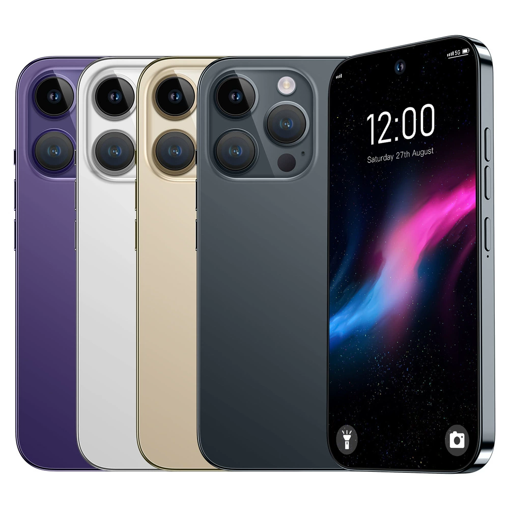 Смартфон I14 Pro Max, процессор Intel Core i14, 7,3-дюймовый экран, Android, 4G (варианты 16+1T)