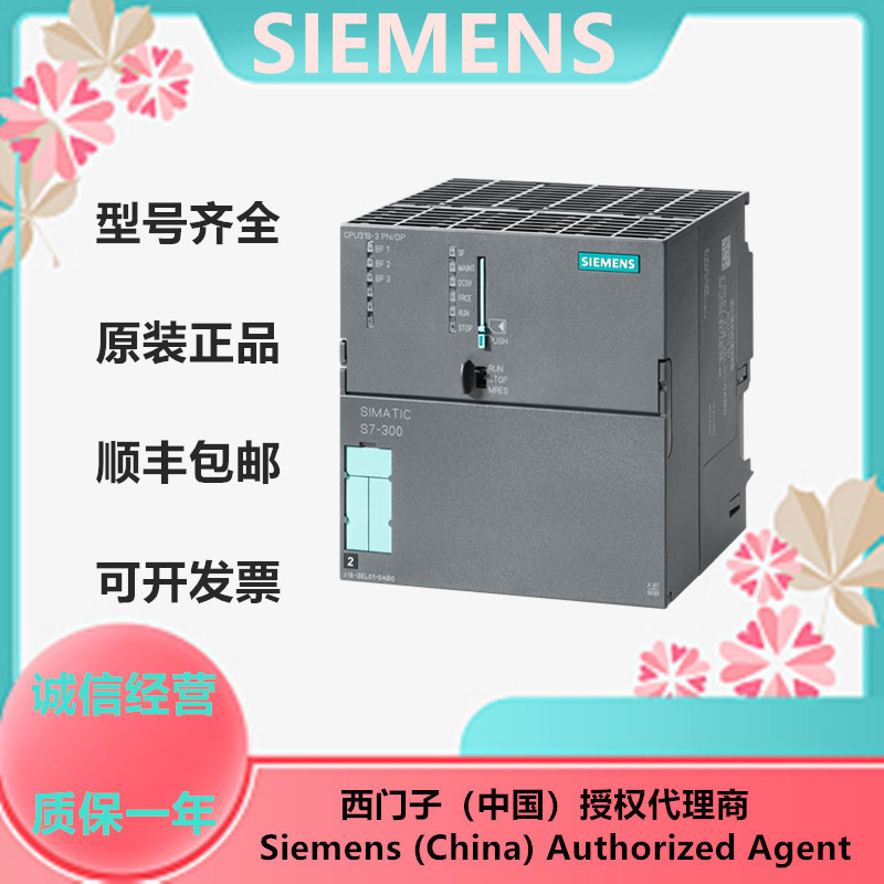 Siemens Simatic S7-300 ,6Es7318-3El01-0Ab0 Module Cpu 319-3 Pn/Dp