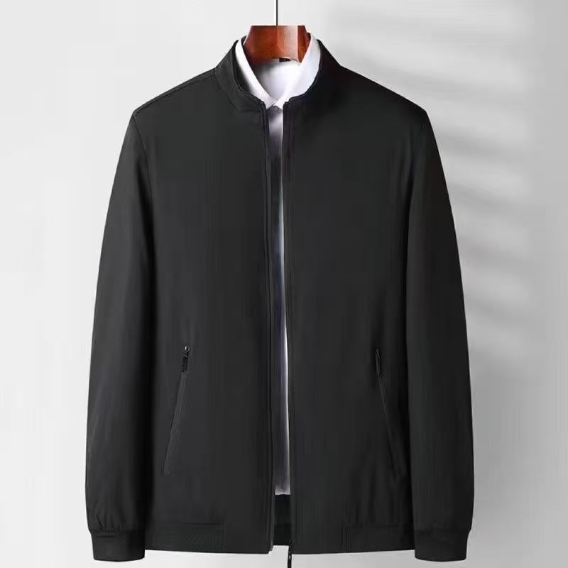 [봄, 가을 얇은 스타일] 블랙 스탠드 칼라 [쇼핑몰 동일 스타일]