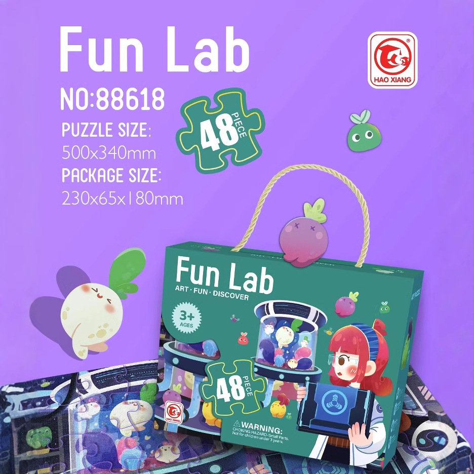 Rompecabezas educativo de exportación para niños Anyan 3 ~ 14 años regalo de cumpleaños para niños caja de regalo de juguete para niños embalaje Aprobación de fábrica