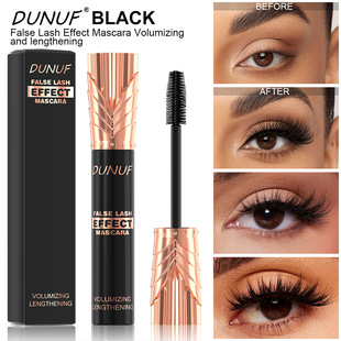 Makeup DUNUF big brush head mascara hold makeup for many hours thick long curly not easy to faint foreign trade cross-border