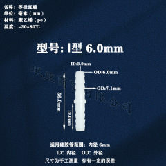 优惠对接直通接头水管宝塔配件等径直接两通氧气管转快装接头