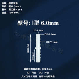 优惠对接直通接头水管宝塔配件等径直接两通氧气管转快装接头